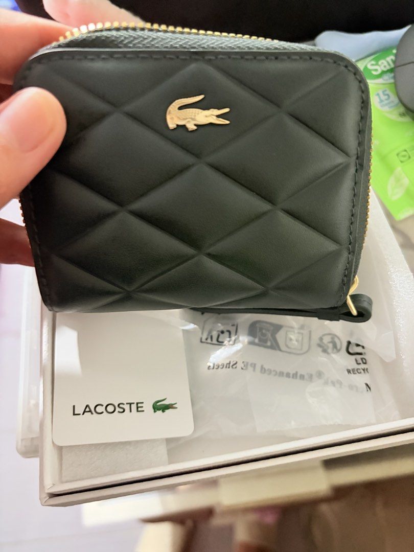 Lacoste Wallet (Category: Wallets & Card Holders) located in Caloocan City. Submitted by ajbp11 (Listing ID 1466574101, Image 3). Description: Brand new Guaranteed original or your money back Can do lalamove or meet up within Las Piñas Complete inclusions Slightly nego to sure buyers.