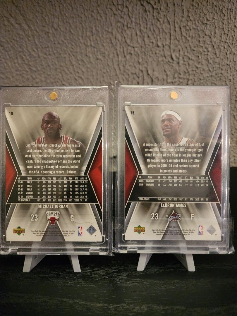 LeBron James, Michael Jordan 15, 10 (Category: Raw Singles) located in Manila. Submitted by kg613 (Listing ID 1466773645, Image 2). Description: .