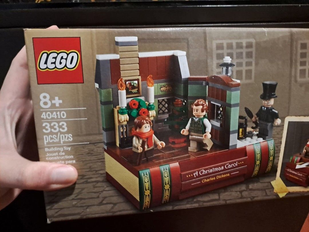 LEGO 40410 CHARLES DICKENS TRIBUTE (Category: Lego & Building Sets) located in Manila. Submitted by starwarsseller (Listing ID 1466640969, Image 1). Description: BRAND NEW CHARLES DICKENS SET 2500 GWP SEALED PM FOR MORE INFO.
