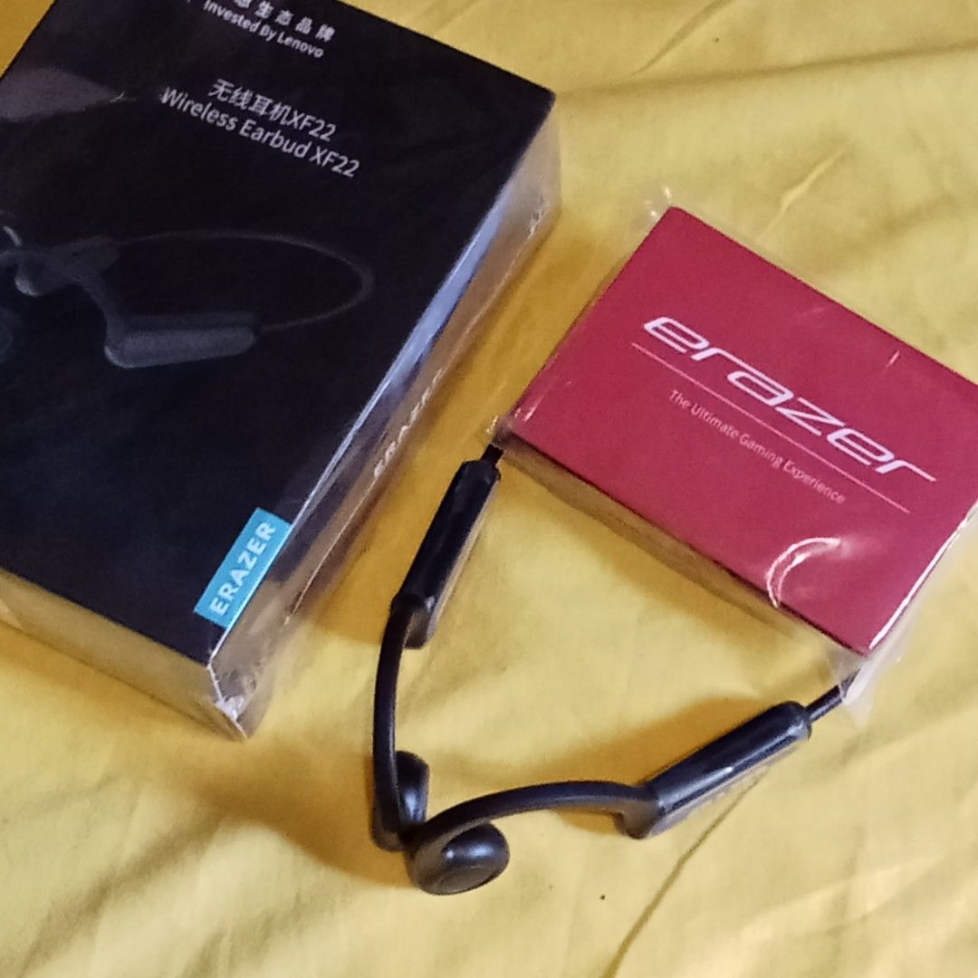 LENOVO BONE CONDUCTION (Category: Headphones & Headsets) located in Paranaque City. Submitted by powerzone0517 (Listing ID 1466624218, Image 3). Description: .