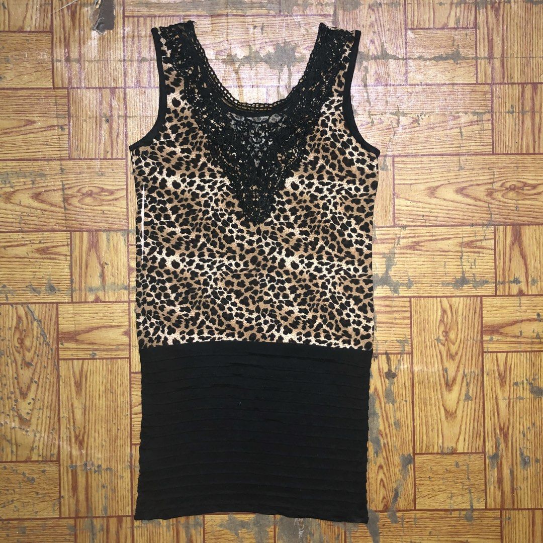 Leopard Tank top camisole (Category: Others Tops) located in Dasmarinas. Submitted by cornyxmessy (Listing ID 1466748576, Image 1). Description: .