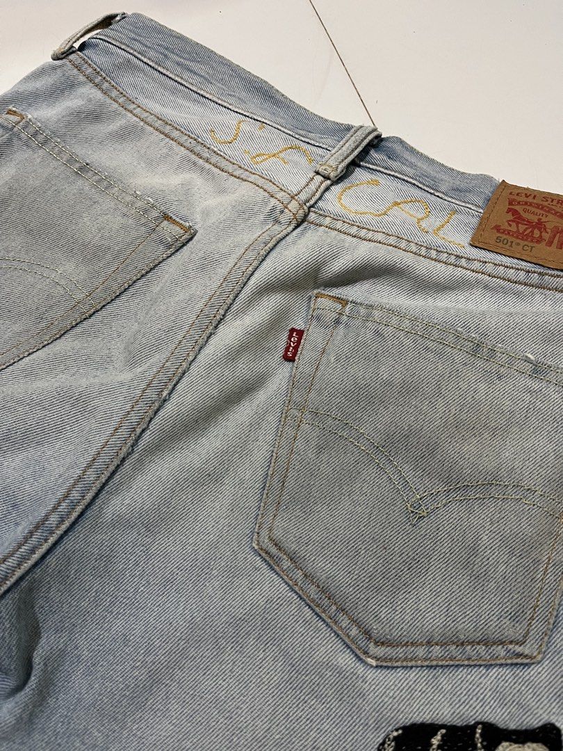 Levis 501ct Short (Category: Shorts) located in Davao. Submitted by son1993 (Listing ID 1466708458, Image 3). Description: Levis 501ct short Size 29 on tag best fit 30 Verygood condition Min. Sign of use Need wash Php 1,150+sf.