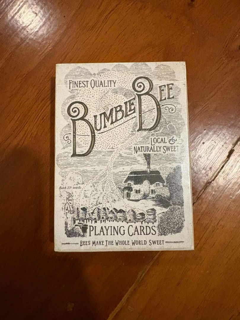 [LIMITED EDITION] Bumble Bee Playing Cards (Category: Board Games & Puzzles) located in Pasig City. Submitted by frc_sells (Listing ID 1466725248, Image 1). Description: Brand new, never opened. Still sealed..