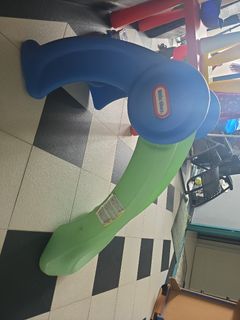 Little Tikes Slam 'n Curve Slide Inflatable Water Park, Babies & Kids ...