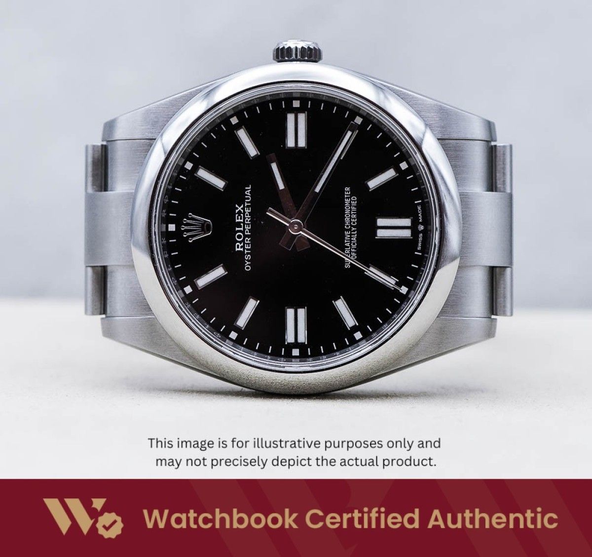 [LNIB] Rolex Oyster Perpetual Oyster 124300 OP Bright Black Dial A9020 | Mar 2024 (Category: Watches) located in Singapore. Submitted by watchbooksg (Listing ID 1466633038, Image 1). Description: Watchbook Swiss-Standard Certified: Professional Authentication You Can Trust Every watch undergoes systematic 60-point verification by Swiss-trained watchmakers at our in-house Watchbook Service Centre. We verify all checkpoints—movement, dial, case, br