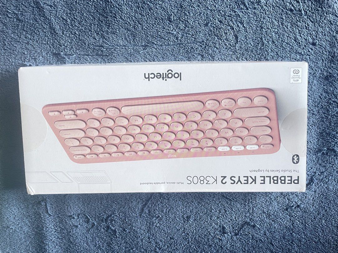 LOGITECH PEBBLE KEYS 2 k380s (Category: Computer Keyboard) located in Manila. Submitted by raremountain-6ecd (Listing ID 1466610167, Image 2). Description: FS LOGITECH PEBBLE KEYS 2 k380s Pink 2 months old RFS Di masyadong nagagamit Binili ko for my tablet pero nagka laptop na kaya di ko na nagagamit. Bought for 1800 LP for sure buyer Loc LA UNION Open for shipping thru LBC Or meet up around SFC LA UNION.