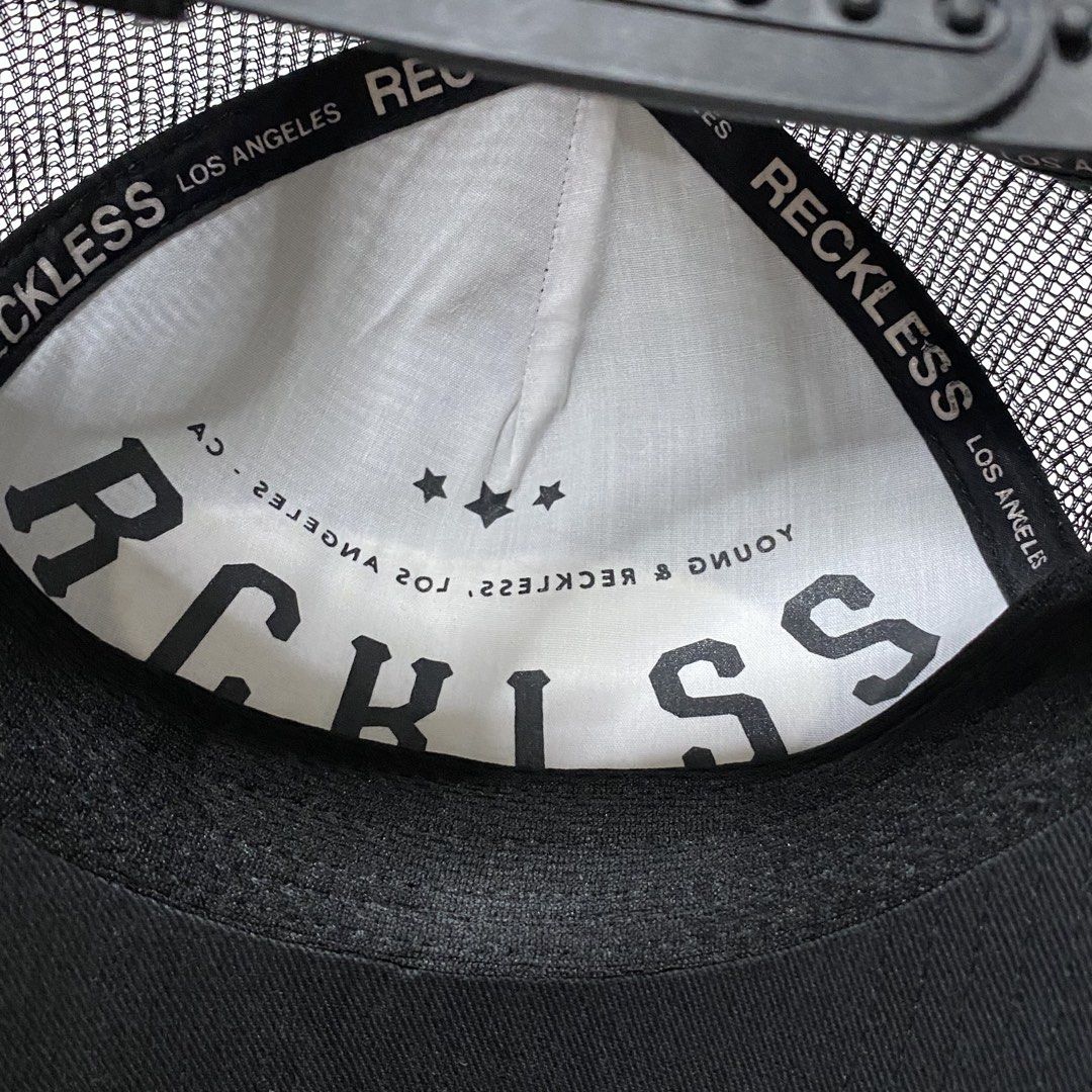 los angeles reckless trucker hat (Category: Caps & Hats) located in Quezon City. Submitted by hatlocker (Listing ID 1466624736, Image 3). Description: 599 only dm.