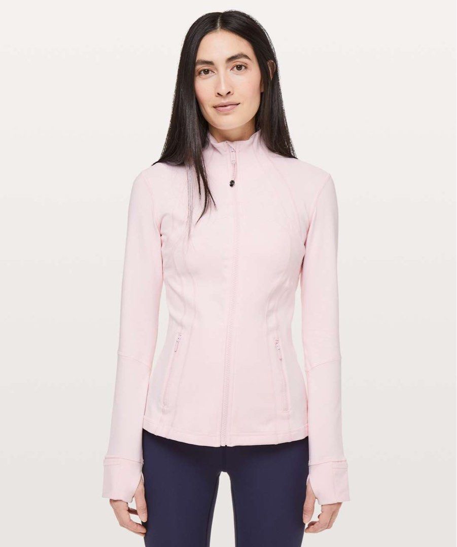 Lululemon Define Jacket “Blissful Pink” (Category: Activewear) located in Los Banos. Submitted by darl.shop (Listing ID 1466574696, Image 2). Description: Dot 8.