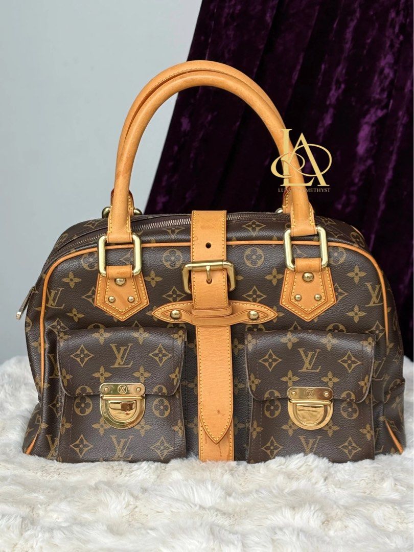 Lv manhattan GM mono (Category: Luxury Bags & Wallets) located in Quezon City. Submitted by luxuryamethystph (Listing ID 1466658840, Image 1). Description: with dustbag and entrupy.