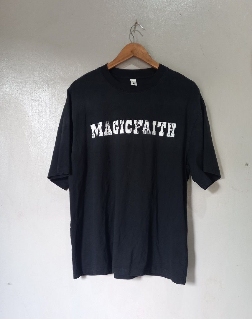 Magic Faith (Category: Tshirts & Polo Shirts ) located in Pozorrubio. Submitted by aaaliyahselections (Listing ID 1466593512, Image 1). Description: 350🛒 Size M Color rate 10/10 REMINDERS: 📌Very good condi. 📌Color may vary due to lighting 📌Click each photo for the DETAILS & PRICE ❌️No Return ❌️No Cancellation ❌️No Bogus 📍Payment First VIA G-CASH Location: Pozorrubio Pangasinan We ship NATIONWIDE🚚 Via J&T HAPPY OLSHOPPING😍.