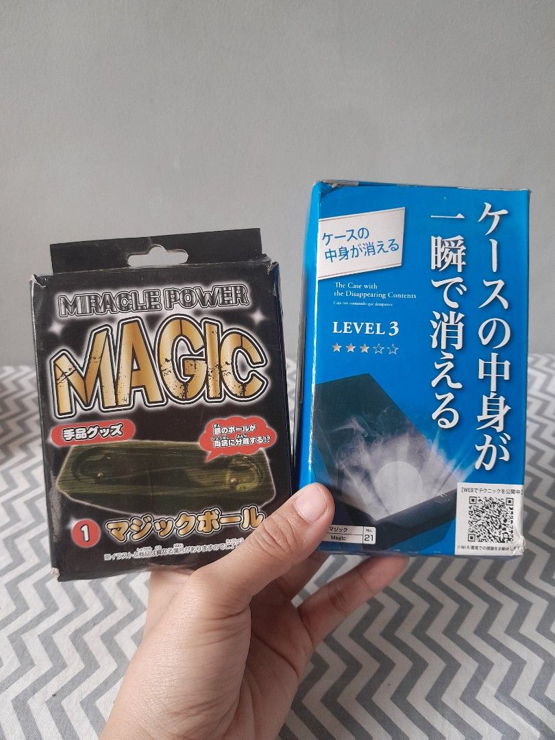 Magic Toys (Category: Interactive Toys) located in Pasig City. Submitted by three.babybears (Listing ID 1466585979, Image 1). Description: get both for only 50 damaged boxes due to storage.