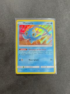 Pokemon Manaphy 012/036 Common, Toys & Collectibles, Trading Cards, Raw ...