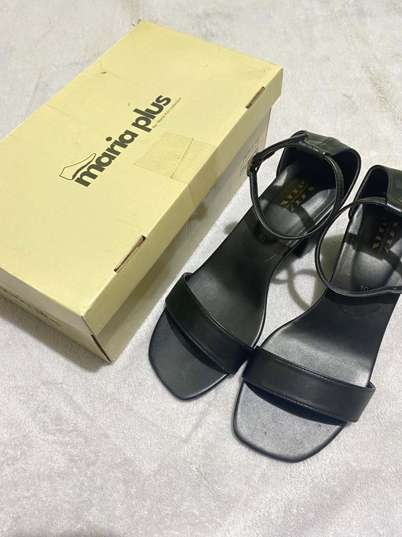 Maria Plus heels size 10 (Category: Heels) located in Quezon City. Submitted by amaryllis.mnl (Listing ID 1466610583, Image 1). Description: Used once Size 10 26cm.