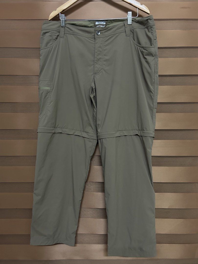 Marmot Transcend 2 in 1 Convertible Pants (Category: Trousers) located in Manila. Submitted by foundarchive.ph (Listing ID 1466739136, Image 1). Description: Marmot Transcend 2 in 1 Convertible Pants Size 38W x 39L x 8.5hem x 14 crotch Good as new Color: Desert Khaki Good for hiking/trekking Quick dry fabric No issue ₱1800 only Manila area can ship nationwide.