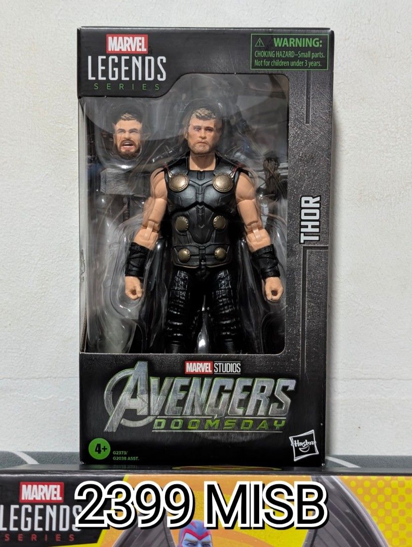 Marvel Legends Thor Doomsday MISB (Category: Action & Battle Toys) located in Mandaluyong City. Submitted by 4bma_toys (Listing ID 1466592660, Image 1). Description: ✓Cross-posted ✓SEALED ✓Price on picture •Mode of Payment: BDO, BPI, or Gcash •Note: 3 days reservation only. (Unless paid in full) •Pick-up point: -Mandaluyong -Greenhills Shoppesville Plus Robins (depends on schedule) Shipping: LBC on weekends Thanks and have a nice day! -100826-.