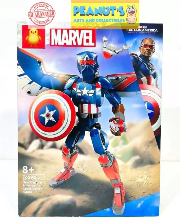Marvel Super Heroes New Captain America (Category: Figurines & Statues) located in Manila. Submitted by memorylanestore (Listing ID 1466577841, Image 1). Description: NOTE: Please learn how to READ and UNDERSTAND the product description carefully and "Be a Responsible Buyer". *Sealed and brandnew *Guaranteed 100% Authentic. *Actual photos of the item posted. Disclaimer: All our collectable items are sold as posted. Any form of factory defect such