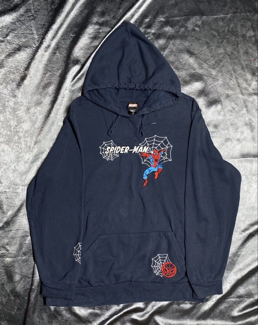 Marvels Authentic Spiderman Hoodie (Category: Coats, Jackets and Outerwear) located in General Trias. Submitted by kevinthriftshop (Listing ID 1466683726, Image 1). Description: Embroidery Spiderman .