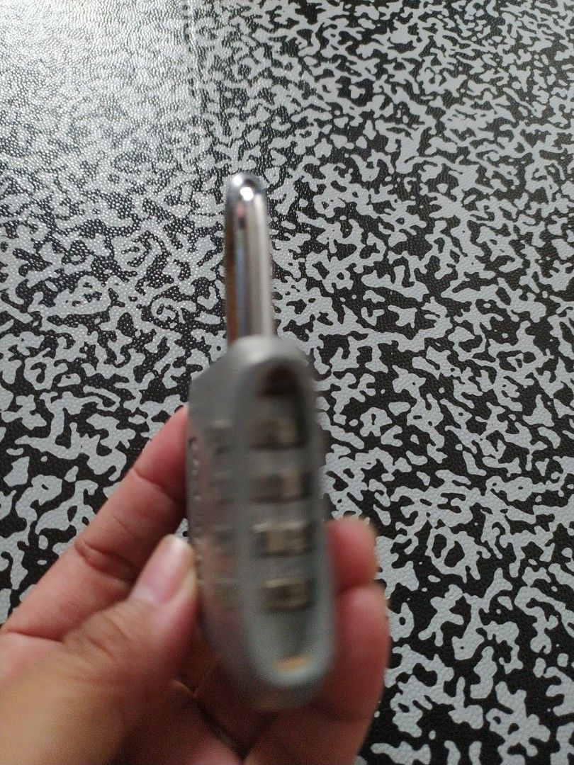 Master digital lock 4digit (Category: Everything Else Others) located in Manila. Submitted by timtam04 (Listing ID 1466565420, Image 2). Description: 5cm length 5cm width.