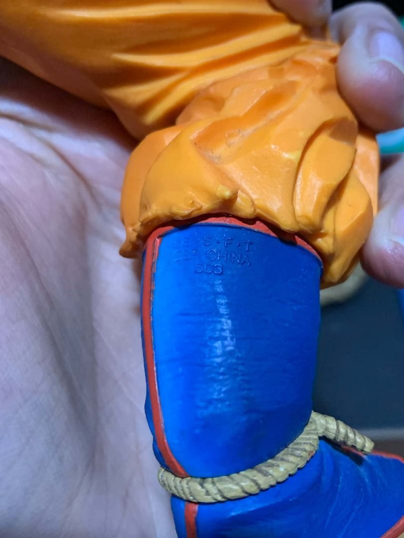 Masterlise - UI Goku (Category: Figurines & Statues) located in Davao. Submitted by store.teamdenzhobbies (Listing ID 1466734981, Image 3). Description: INFO: Authentic, Loose MARKINGS: Body ISSUE: No foot support, paint transfers & minor scratches.