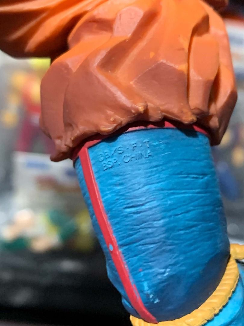 Masterlise - UI sign Goku (Category: Figurines & Statues) located in Davao. Submitted by store.teamdenzhobbies (Listing ID 1466734619, Image 3). Description: INFO: Authentic, Loose MARKINGS: Body ISSUE: No foot support & minor scratches.