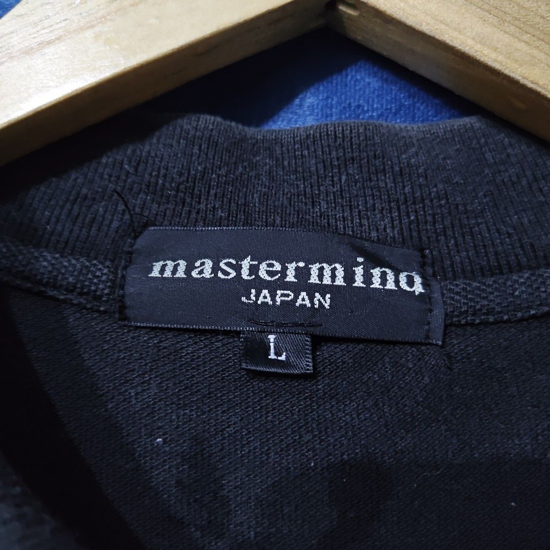 MASTERMIND JAPAN SKULL POLO SHIRT (Category: Tshirts & Polo Shirts ) located in Makati City. Submitted by upcycled.closeth (Listing ID 1466593972, Image 3). Description: - Authentic Mastermind product - Washed gray, short-sleeved - Size: Large (men's) - Authentic - flaws: no flaws - Good condition - Need wash, fresh from bale - Features design of Mastermind Japan skull embroidery logo - Material: 100% cotton !!STILL NEGOTIABLE!!.