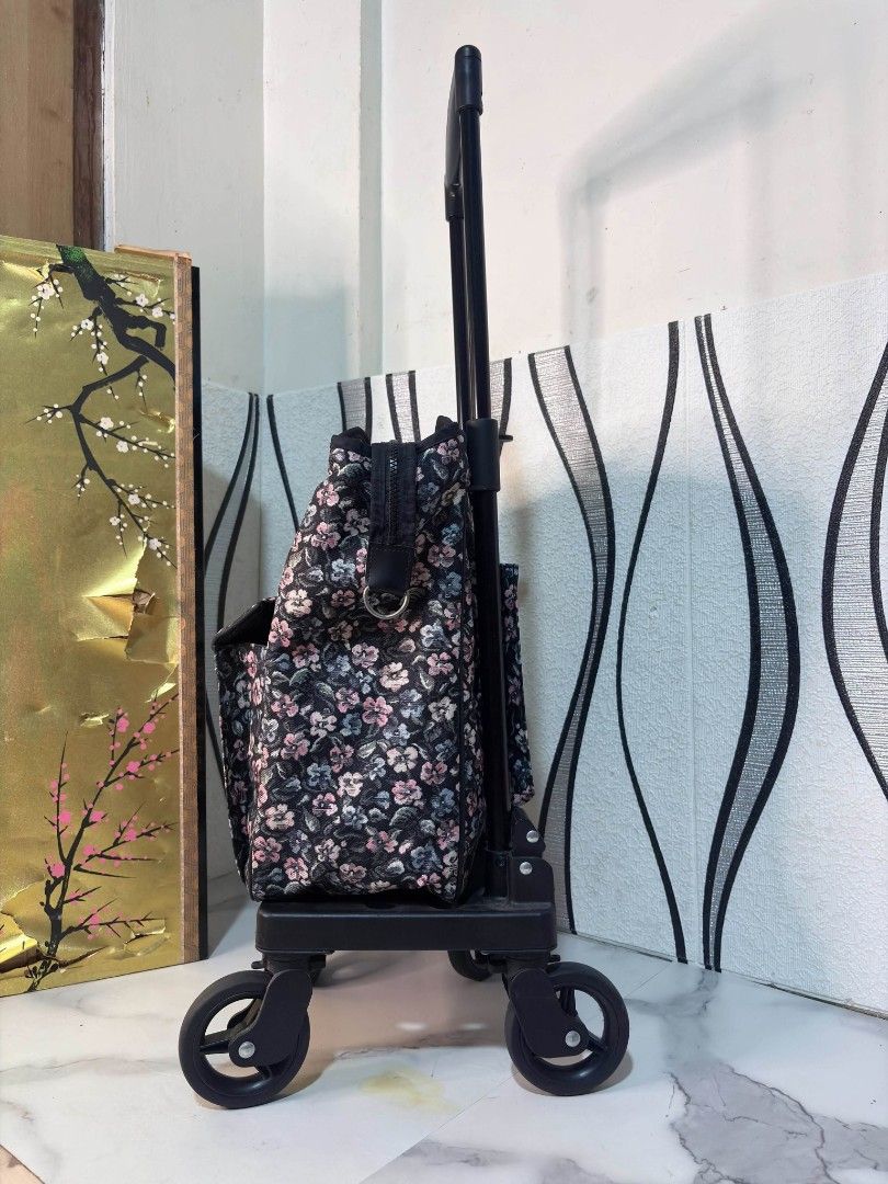 Melody (Category: Luggage) located in Manila. Submitted by jzjapansurplus (Listing ID 1466599995, Image 3). Description: 2 pcs. avail 🇯🇵IMPORTED FROM JAPAN ORIGINAL MELODY BRAND TROLLEY BAG 🎯 SMOOTH 360 WHEELS ROTATION 🎯 PUSH HANDLE TROLLEY 🎯 POLYESTER SOFTCASE 🎯 FRONT POCKET 🎯 DETACHABLE BAG 🎯 LIGHTWEIGHT 🎯 WHEEL STOPPER LOCK SYSTEM NO ISSUE.. MINIMAL MARK OF USAGE ONLY‼️.