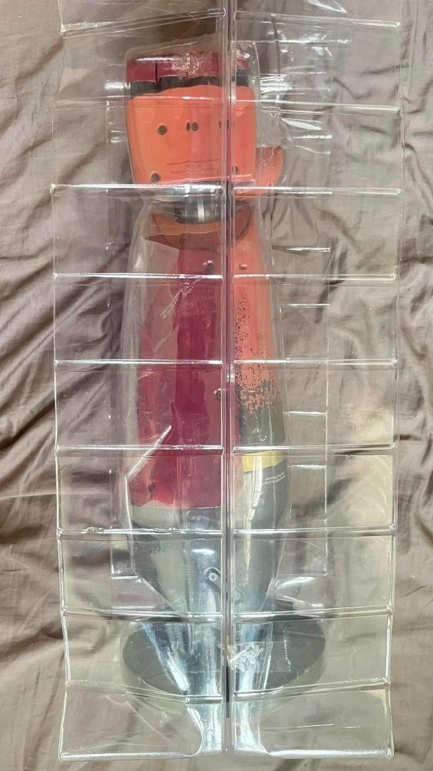 Metal Gear Solid V MGS5 The Phantom Pain 1/1 Scale Bionic Arm (Category: Action & Battle Toys) located in Taguig. Submitted by paradise.collections (Listing ID 1466660538, Image 3). Description: - Official Sentinel 1/1 scale replica of Venom Snake's bionic arm from Metal Gear Solid V: The Phantom Pain - Striking red Diamond Dogs colorway - Fully articulated fingers with high range of motion for custom posing - Includes dedicated display stand - C
