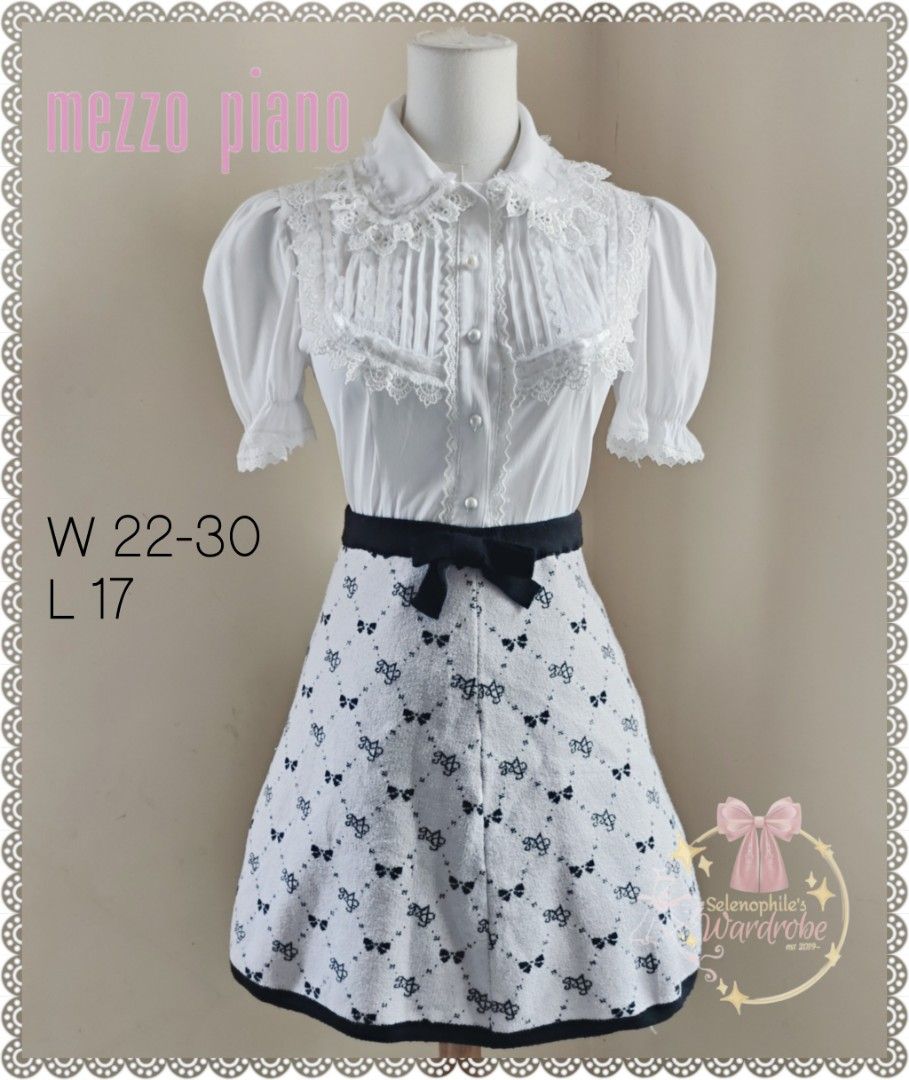 Mezzo Piano Cute Skirt (Category: Skirts) located in Batangas. Submitted by selenophile__ (Listing ID 1466711995, Image 1). Description: .