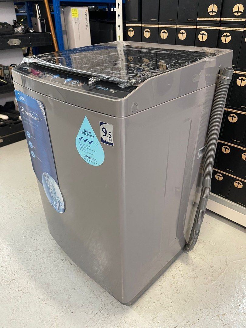 Midea HealthGuard 9.5KG Top Load Washing Machine, TV & Home Appliances ...