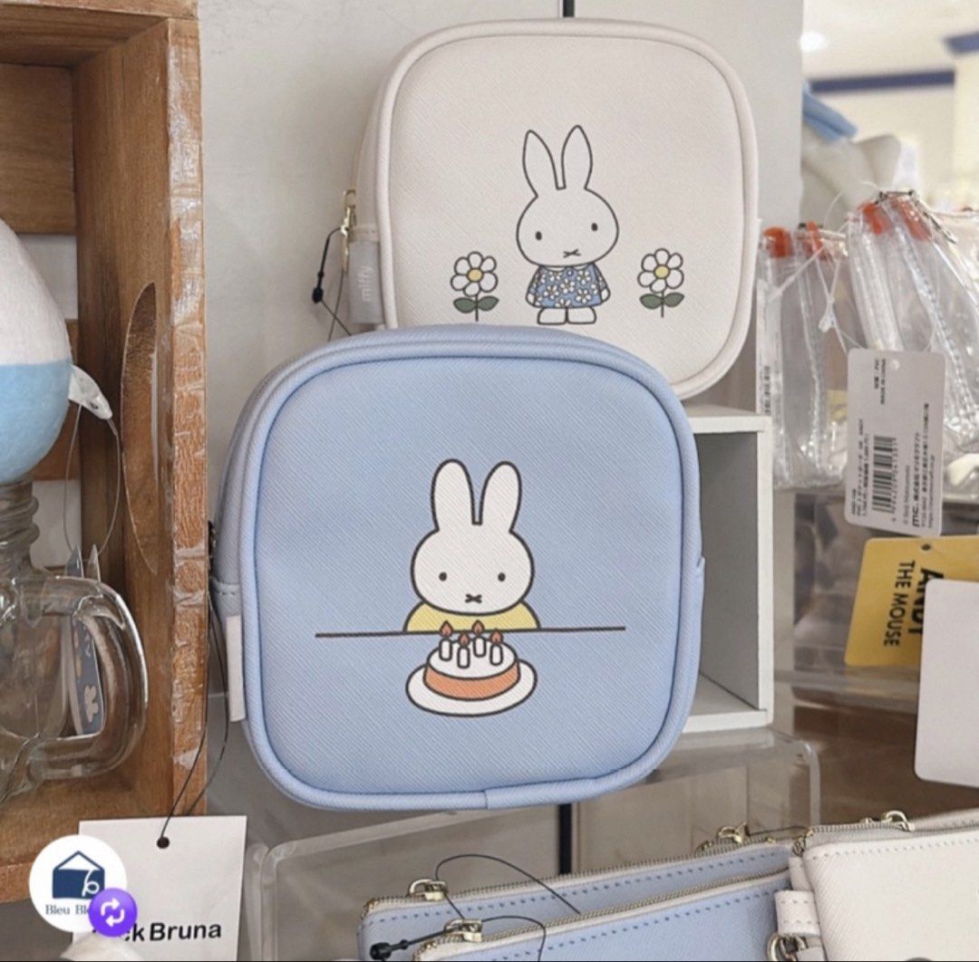 Miffy pouch (Category: Purses & Pouches) located in Paranaque City. Submitted by soduhwhatever (Listing ID 1466581848, Image 2). Description: - Authentic-style Miffy square zip pouch - Compact and handy size for organizing cosmetics, cards, and daily essentials - Brand new and ready to ship - Perfect gift for Miffy lovers and collectors! Size: 11 x 11 x 45cm.