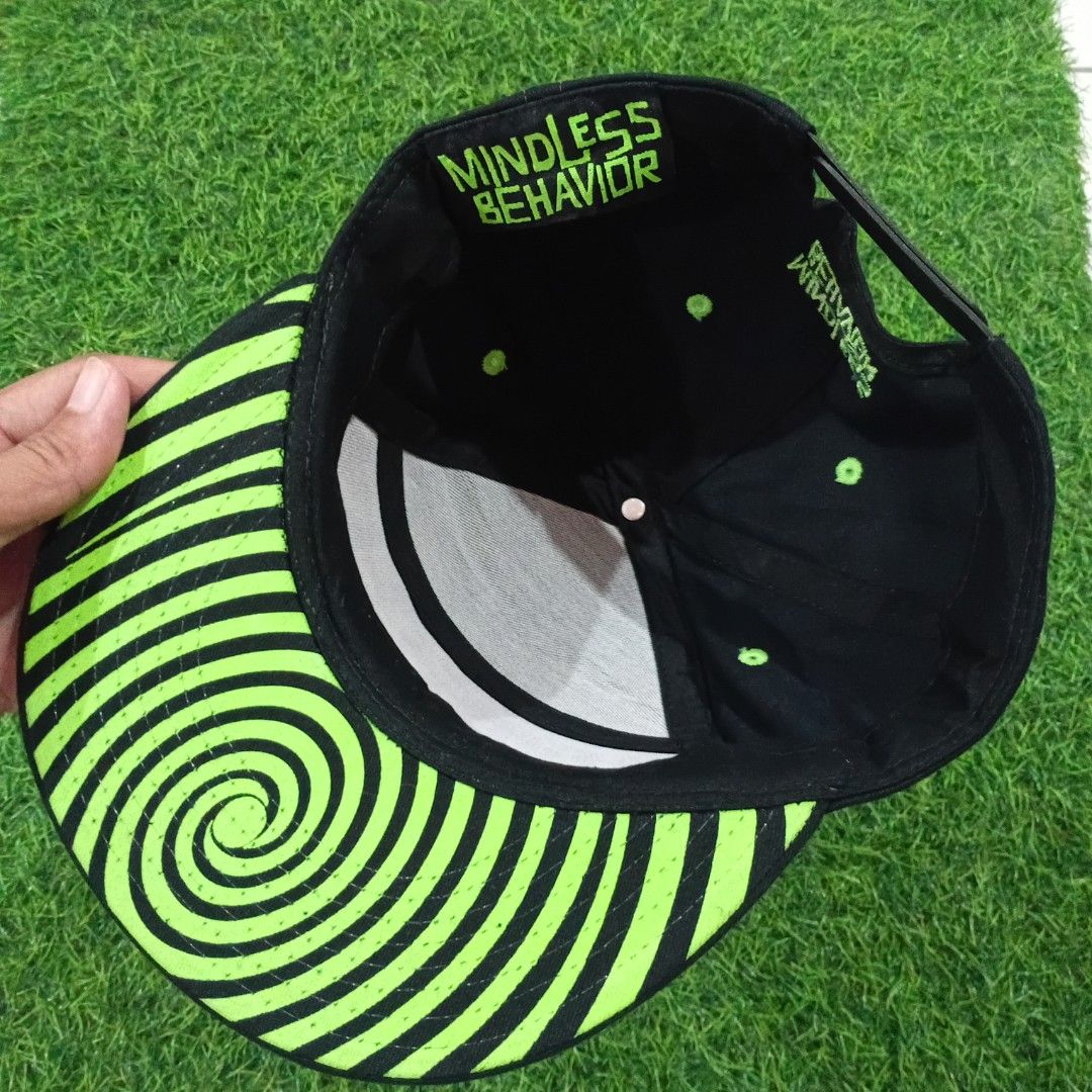 MINDLESS BEHAVIOR HYPNO SPIRAL BASEBALL CAP (Category: Caps & Hats) located in Muntinlupa City. Submitted by rianrax3012 (Listing ID 1466666314, Image 2). Description: .