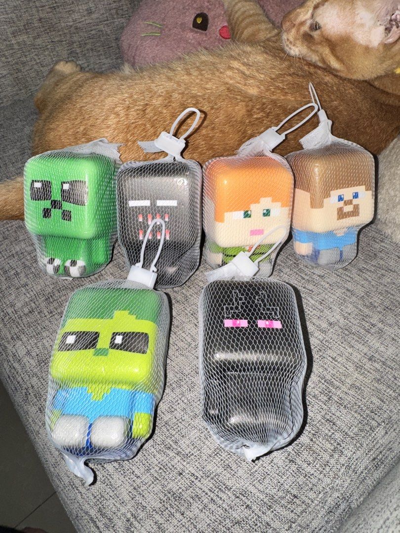 Minecraft Squishy (Category: Interactive Toys) located in Cainta. Submitted by supernormalgirl (Listing ID 1466641699, Image 1). Description: Not slow rise. ₱80 each.