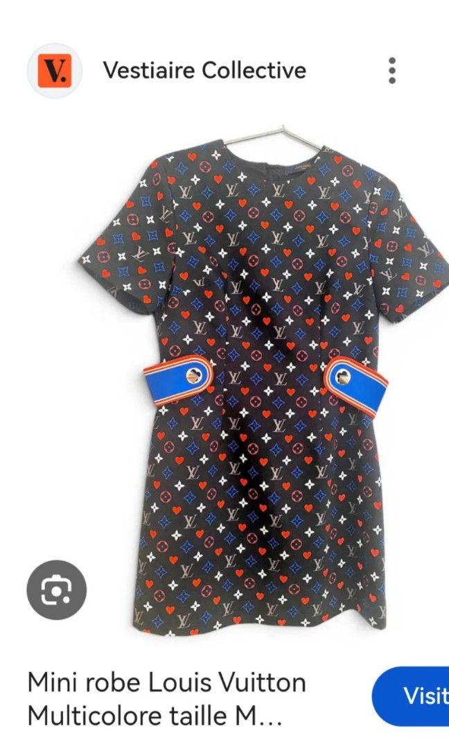 Mini robe luxury print dress (Category: Dresses) located in Batangas. Submitted by micaelaul (Listing ID 1466575433, Image 2). Description: 32 bust 25-28 waist non-stretch Super ganda nito, ganda ng tela at ang sosyal.