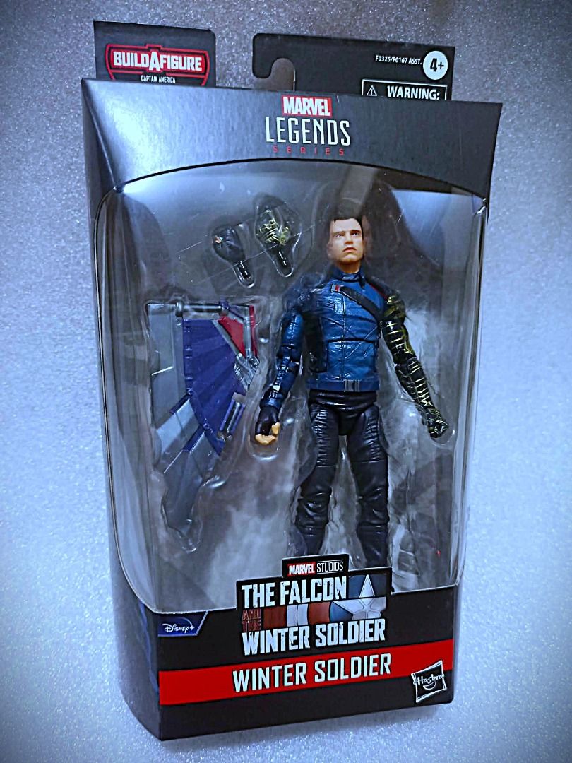 MISB FATWS WINTER SOLDIER Legends Class Hasbro Avengers Marvel (Category: Kids Toys) located in Pasay City. Submitted by Chariselyn (Listing ID 1466586604, Image 1). Description: MISB FATWS WINTER SOLDIER (3,000+sf) Legends Class Hasbro Avengers Marvel Series: Captain America Flight Gear Build-A-Figure wave, 2021 Scale: 6 inches Stock: 1 Box Condition: 10/10 Issues: 0 Accessories: complete (BAF not included) Mode of Payment: GCash or through your