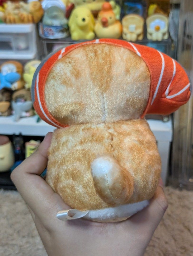 Mofusand Obento-Nyan Salmo Plush (Category: Plushies & Soft Toys) located in San Pedro. Submitted by eurisilvers (Listing ID 1466718489, Image 2). Description: — shipping is via J&T Express — mop: gcash, maya, bank transfer — location: san pedro city, laguna.