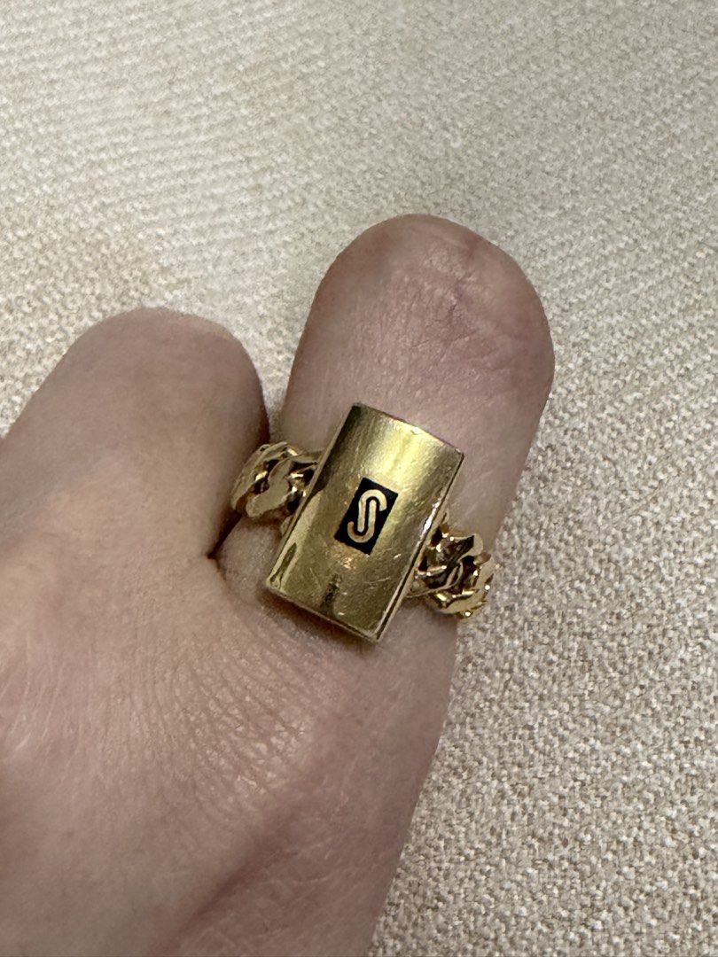 Monaco ring (Category: Rings) located in Quezon City. Submitted by shopwithmycloset (Listing ID 1466648981, Image 2). Description: Monaco ring 18k Saudi gold Size 7.5 2.9g Rfs need smaller size .