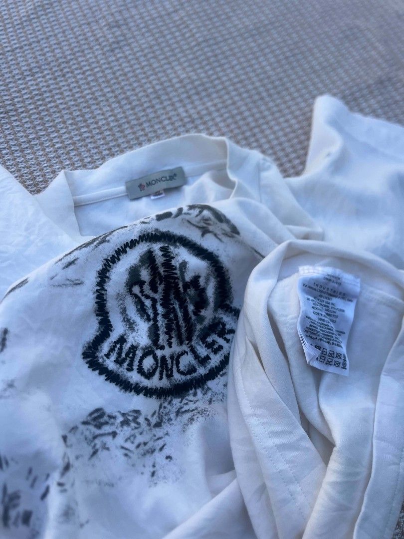 Moncler Mountain Shirt (Category: Activewear) located in Manila. Submitted by neil_sellingaccount (Listing ID 1466600156, Image 3). Description: Size large 23 width 29 length 10/10 color rate Excellent No issue.