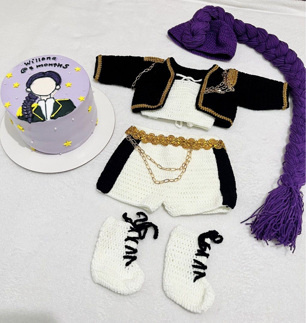 Monthly Milestone Kpop Demon Hunter (Category: Babies & Kids Fashion) located in Quezon City. Submitted by klawdeclutteeeeerr (Listing ID 1466769642, Image 1). Description: LIKE NEW 1st owner Custome made Can fit 5-6 mos BANNER INCLUDED #Monthlymilestone.
