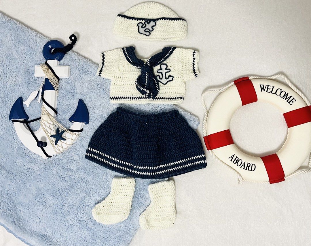 Monthly Milestone- Sailor Girl (Category: Babies & Kids Fashion) located in Quezon City. Submitted by klawdeclutteeeeerr (Listing ID 1466769506, Image 1). Description: LIKE NEW 1st owner Custom made CAN FIT 3mos- 5mos adjustable INCLUDED: BANNER AND LIFE SAVER PROPS ONLY ( yung anchor ginamit na pang display) #Sailorgirl #Monthlymilstoneso.