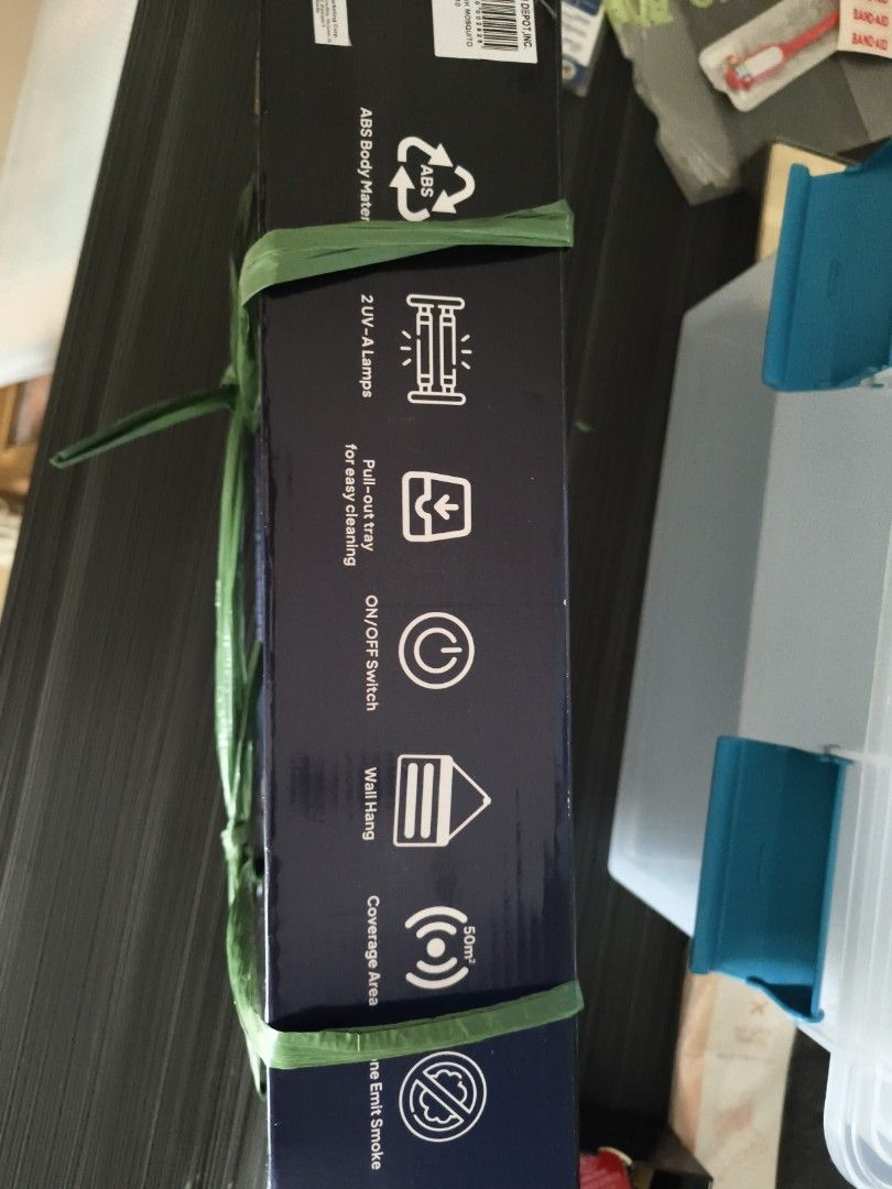 Mosquito killer (Category: Other Home Appliances) located in Makati City. Submitted by harvesting_game (Listing ID 1466571667, Image 3). Description: Brand new, never used, un-opened. Orbik mosquito killer lamp.