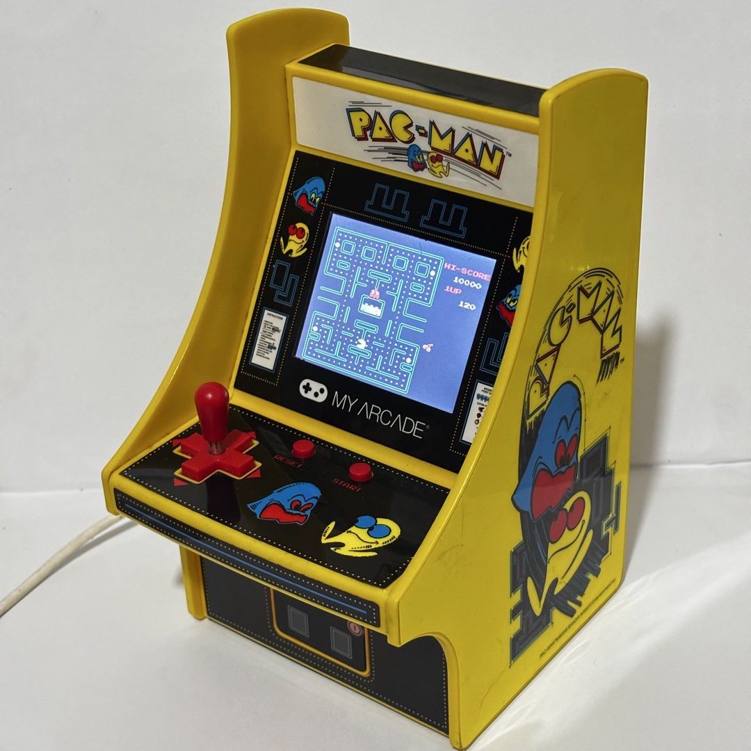 My Arcade Pac-Man Micro Player Retro Mini Arcade Machine, Video Gaming ...