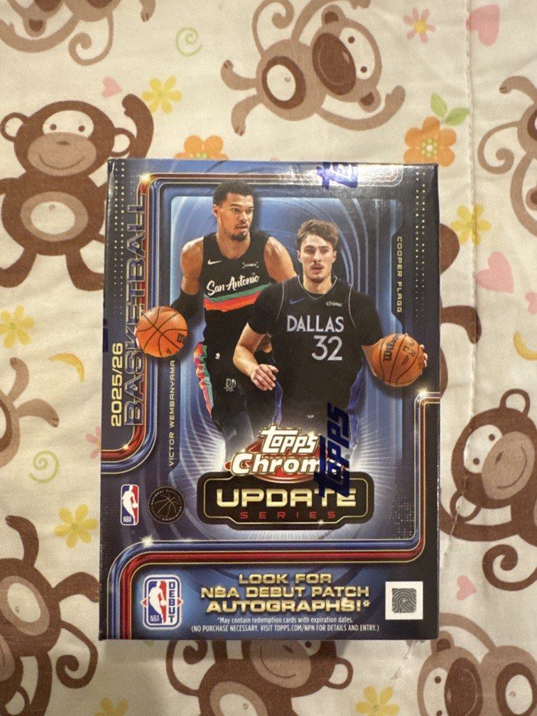 NBA Topps Chrome Update Blaster/Value Box (Category: Card Packs) located in Quezon City. Submitted by huey_uy (Listing ID 1466663382, Image 1). Description: Brand New and Sealed box -₱5500 Location- Quezon City.