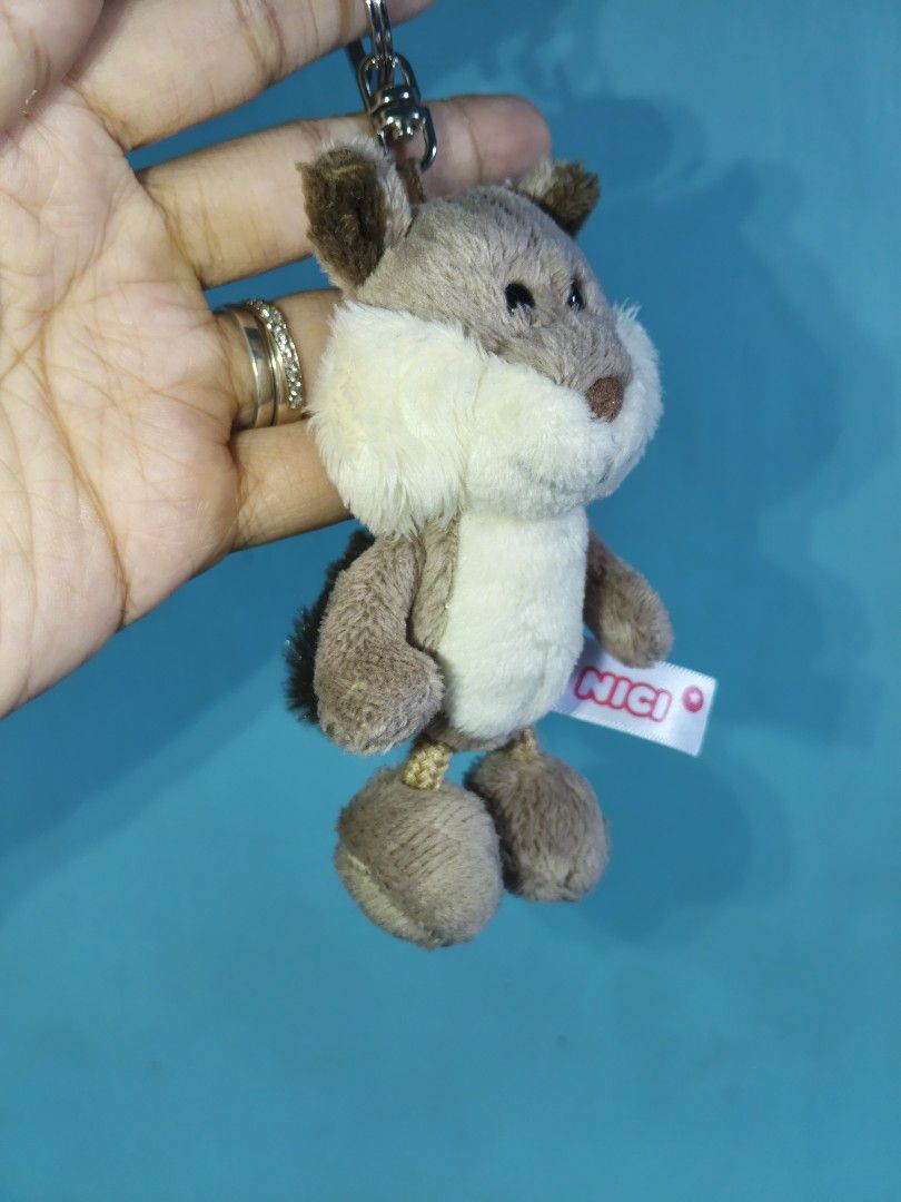 NICI Chipmunk keychain (Category: Plushies & Soft Toys) located in San Marcelino. Submitted by cmplushies (Listing ID 1466654330, Image 3). Description: .