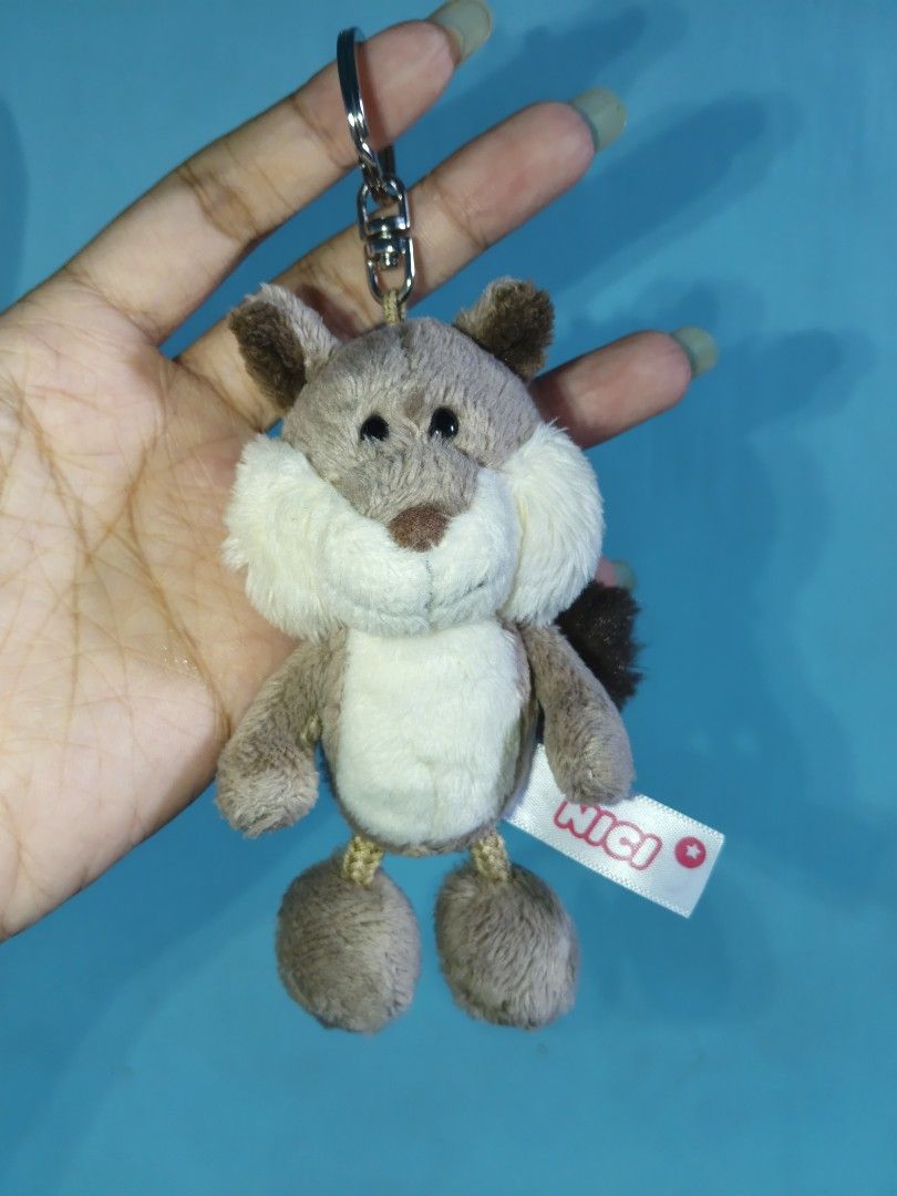 NICI Chipmunk keychain (Category: Plushies & Soft Toys) located in San Marcelino. Submitted by cmplushies (Listing ID 1466654330, Image 1). Description: .