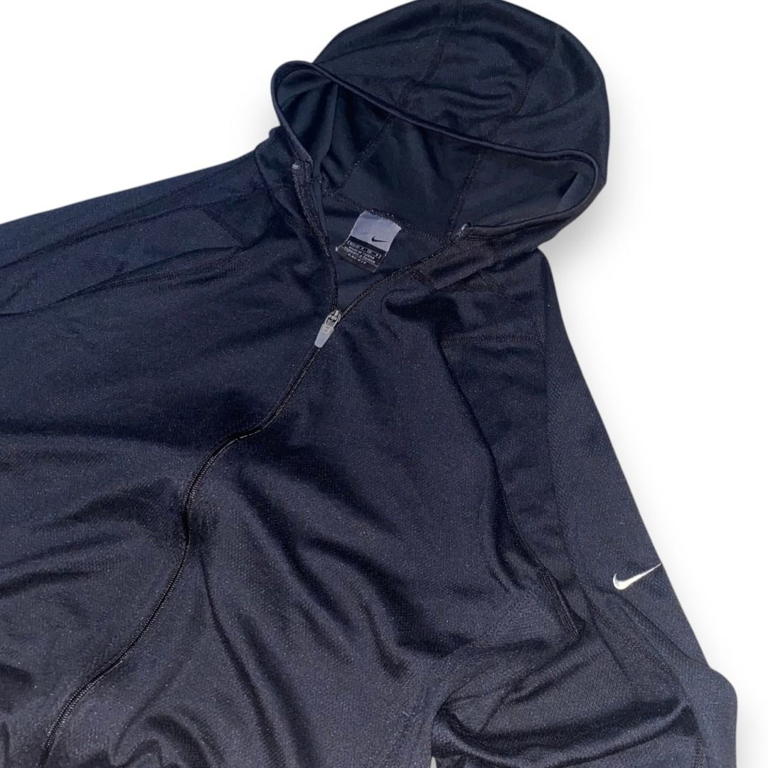 NIKE DRIFIT FULLZIP JACKET WOMEN (Category: Coats, Jackets and Outerwear) located in Quezon. Submitted by ejay.thrift.clothes (Listing ID 1466741469, Image 2). Description: SMALL 4-6 19.5 X 21 NO ISSUE COLOR RATE: 10/10 AS NEW CONDITION FRESHLY WASHED READY TO WEAR # 481 PS: THE LIGHTER COLOR IN THE PHOTO IS CAUSED BY THE CAMERA FLASH. THE ITEM IS 100% BLACK..