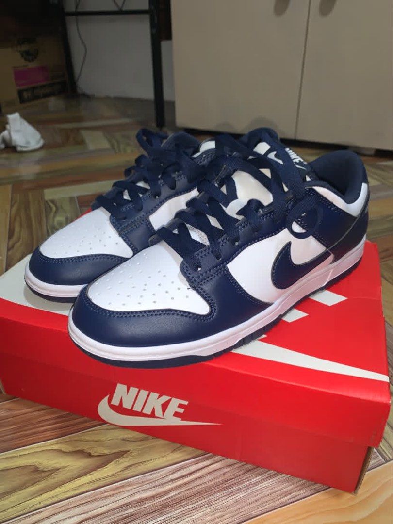 Nike Dunk Low Retro Midnight White (Category: Sneakers) located in Manila. Submitted by _fayebeltran18 (Listing ID 1466770963, Image 3). Description: From foot locker Like new.