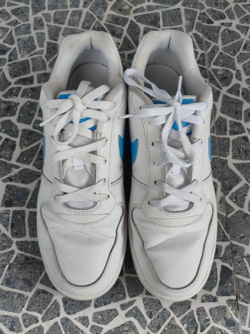 Nike Ebernon Shoes - Size 10.5 (Category: Sneakers) located in Dasmarinas. Submitted by acesteve (Listing ID 1466628285, Image 2). Description: For decluttering, bawas gamit In good condition, no issues Original pero tinapon na ang box Loc: Dasma, Cavite MOP: Gcash.