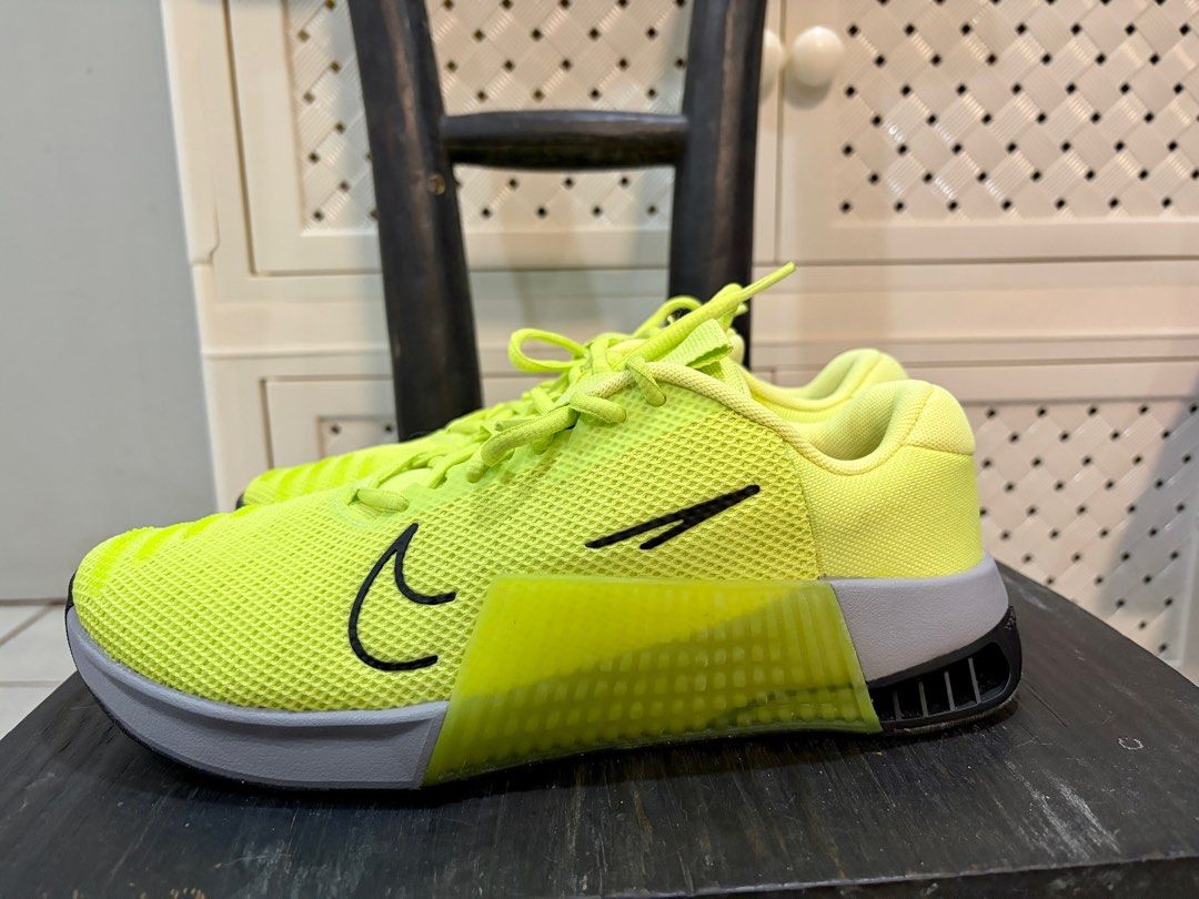 Nike Metcon 9 Training Shoes (Category: Sneakers) located in Baguio. Submitted by narwhalesrkool (Listing ID 1466574268, Image 1). Description: nike metcon 9 training shoes size: US men’s 7.5 P4,500 negotiable for sure buyer used only a couple times *no box; w/ original shoe inserts.