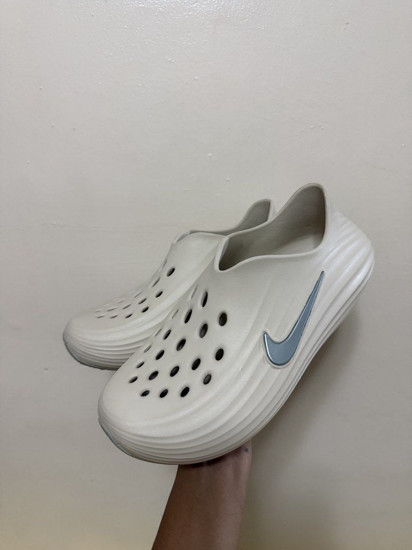Nike ReactX Rejuven8 Light Orewood Brown (Category: Sneakers) located in Taytay. Submitted by dagoodboy (Listing ID 1466568034, Image 2). Description: - Model: Nike ReactX Rejuven8 - Colorway: Light Orewood Brown - Size: 12 US Men's - Style: Slip-on with wavy molded design and distinctive Swoosh branding - Condition: Brand new / excellent everyday casual pair - Versatility: Clean, neutral color that matches almost any outfit - Best for: Running e