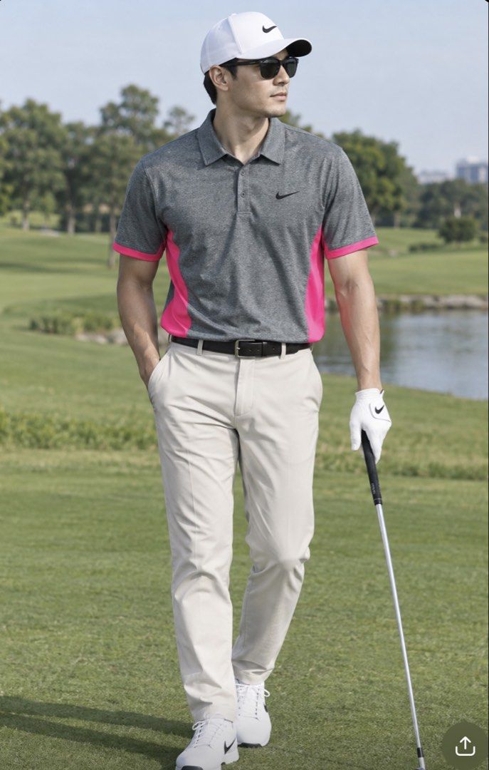 Nike Tour Performance Golf shirt ⛳️ (Category: Activewear) located in Imus. Submitted by medyogoodguys (Listing ID 1466764746, Image 1). Description: Nike Golf Tour Performance shirt ⛳️ Good As new Stretchable fabric Size XL Asian Width 22 Length 28 1,500 pesos only + sf Dm.